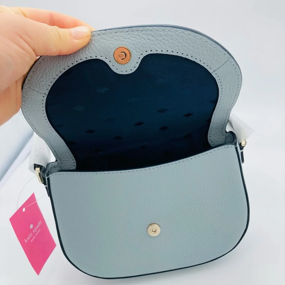 NWT KATE SPADE LEILA MINI FLAP CROSSBODY BAG